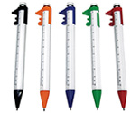 Ball Pen with Caliber Ruler
