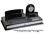 Desktop Clock with Namecard Holder