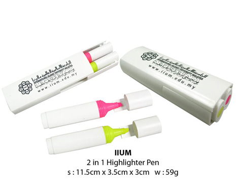 2 in 1 Highlighter Pen