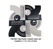 Plastic Coaster-4pcs set - 1301007